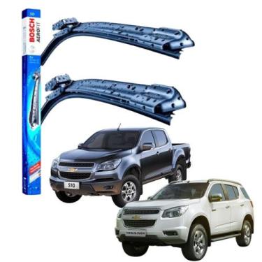 Imagem de Par Palheta Dianteira Bosch Aerofit Gm S10 Trailblazer - BOSCH PALHETA