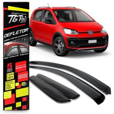 Imagem de Calha Chuva Defletor Slim Up 4 Portas 2014 2015 2016 2017 2018 2019 20