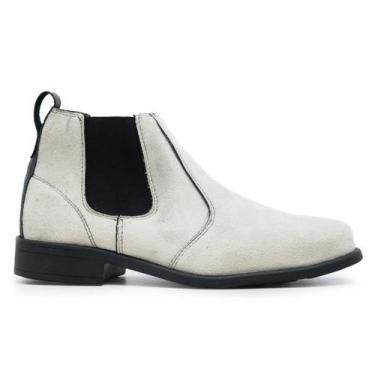 Imagem de Botina Masculina Bota Casual Clássica Confortável Trabalho Dia a Dia -