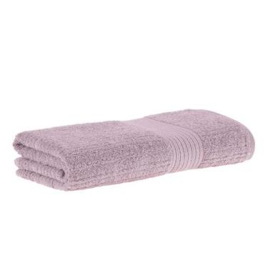 Imagem de Toalha de Rosto Fio Penteado Canelado Buddemeyer 100% Algodão, Rosa - 