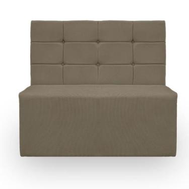 Imagem de Canto Alemão Confortável para Apartamento Cozinha e Restaurantes Suede