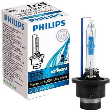 Imagem de Lâmpada Philips Xênon BlueVision Ultra D2S 85V 35W P32d-2