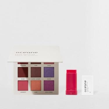 Imagem de Kit Blush em Bastão Rosa + Paleta de Sombras Love Océane Limited (2 Produtos)