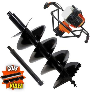 Imagem de Perfurador de Solo Vulcan VPS520 2T Broca 80x30cm Lâmina de Vídia e Du