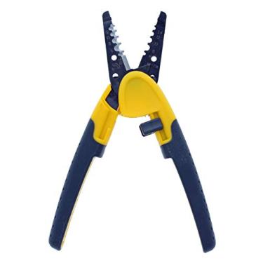 Imagem de Ideal Electrical 45-718 Kinetic Super T-Stripper - 6-14 AWG Solid, 8-16 AWG Stranded, Wire Stripper w/Thumb Rest, Plier Nose, Slide Lock, Textured Grips