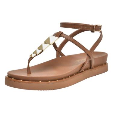 Imagem de Sandália Feminina Papete Flatform Moderna Casual Via Marte
