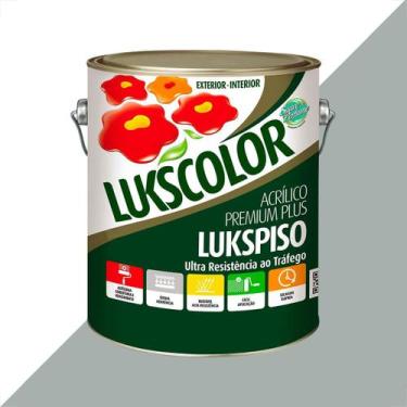 Imagem de Tinta piso lukspiso cinza 3600ml - LUKSCOLOR