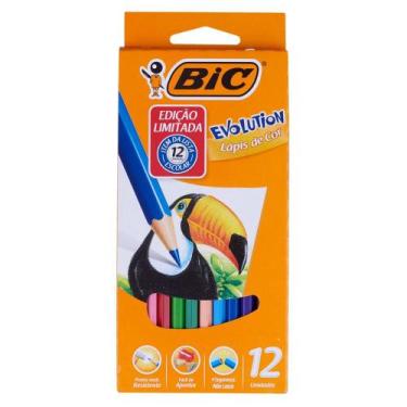 Imagem de Lápis de Cor com 12 Cores Bic