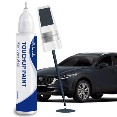 Imagem de Tinta de retoque de polimetal cinza metálico (47C) para Mazda-Exact Match-Chips and Nicks Kit de reparo de arranhões de pintura automotiva para CX-5/CX-30/CX-50/CX-70/MAZDA3 SEDAN/HATCHBACK