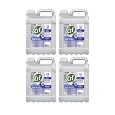 Imagem de Kit 4 Lava-Louças Para Máquina Automática 5 Litros CIF Profissional - 