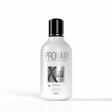 Imagem de Shampoo Para Cabelos Loiros Black Silver 300ml Prohair