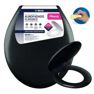 Imagem de Assento Tampa Vaso Almofadado Tamanho Universal Atlas Primafer Oval, P