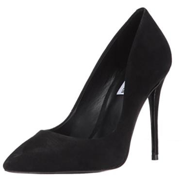 Imagem de Steve Madden Sapato feminino Daisie, Camurça preta, 9.5