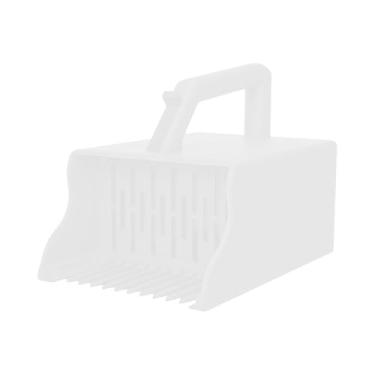 Imagem de Fenteer Colhedor de frutas vermelhas com pente e cabo, ancinho para colheita de mirtilos para groselhas, groselhas vermelhas, Branco