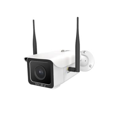 Imagem de ATLI Câmera 4G LTE 4K Time Lapse Construção WiFi Banda Dupla Externa 8MP UHD 110°Wide Angle App Control Visualização ao Vivo Acesso Remoto IP65 Impermeável Pré-Instalado 512GB Cartão de Memória