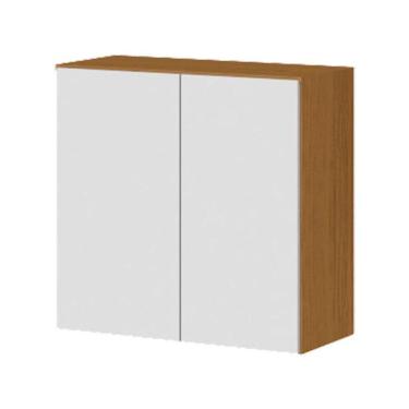 Imagem de Armário Aéreo 2 Portas 70 Cm Luana 2006803 Atacama Branco - Aramóveis