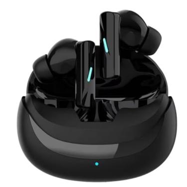 Imagem de Fones de ouvido intra-auriculares para jogos Fones de ouvido sem fio preto (preto)