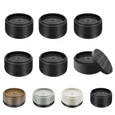 Imagem de Elevadores de Mobiliário Elevadores de Cama Resistentes 2,5 cm, 5 cm, 7,6 cm, 10 cm Elevadores de Cama Redondos Ajustáveis para Pernas de Mesa Sofá Cadeira Frigorífico Máquina de Lavar Roupa (2,5 cm