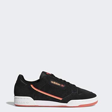 Imagem de adidas Originals Continental 80 Tênis masculino balístico, Cblack, realil, easora, 39