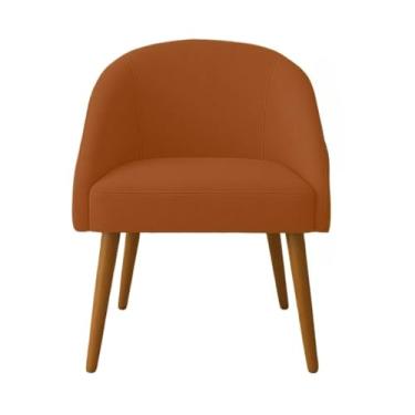 Imagem de Cadeira de Jantar Lua Moderna, Penteadeira, Salão, Recepção(Terracota)