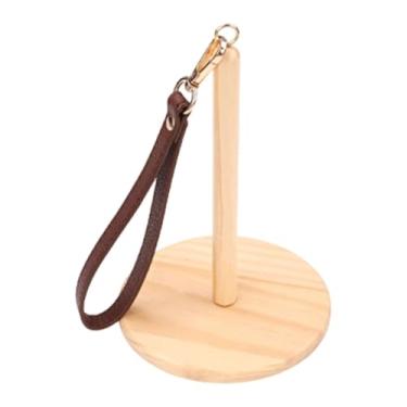 Imagem de Lilihuimaoyi Suporte para Novelos de Lã, Suporte Portátil para Carretéis de Madeira, Organizador de Carretéis para Artesanato, Costura, Crochê, Bordado, M, Style B