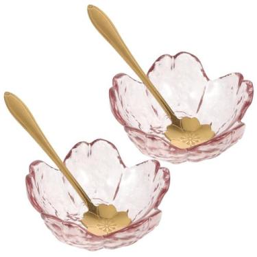 Imagem de Conjunto de taças de mistura de máscara facial Beaupretty Pink com col