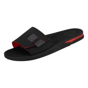 Imagem de Chinelo Slide BR SPORT 2254.104 Nasculina com Palmilha Massageadora, P