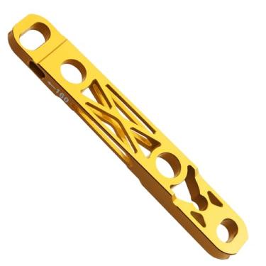 Imagem de Adaptador de freio a disco ultraleve de liga de alumínio - kit de conversão de bicicleta de estrada de 140 a 160 mm | para Shimano | para SRAM | Base de montagem de freio a disco de bicicleta (ouro