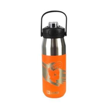 Imagem de Garrafa Térmica Laranja Inox Legendáriosahu Licenciado 750Ml - Nautika