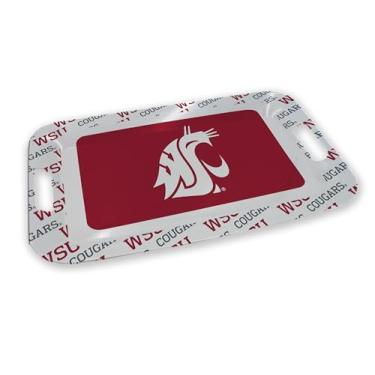 Imagem de Proformance Home NCAA Washington State Cougars Bandeja de festa de melamina