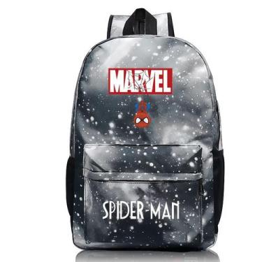 Imagem de Homem-Aranha Marvel brilha no escuro mochila escola primária - spider