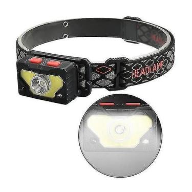 Imagem de Luzes de acampamento lanternas usb led trabalho farol luz vermelha 150