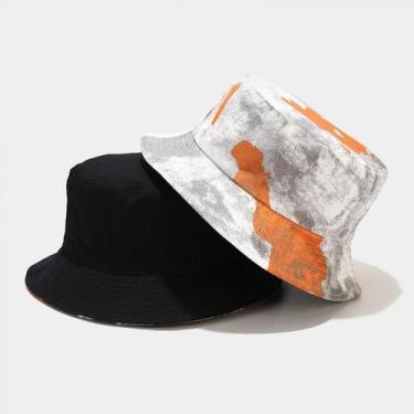 Imagem de Bucket Hat Hip Hop Hat Beach Fisherman Hats Sun Hat For Wom - HUOGUO