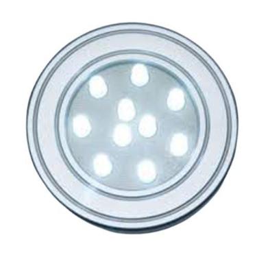 Imagem de Luminaria Red.Cinza Com 10 Leds Frios 12500 Pal