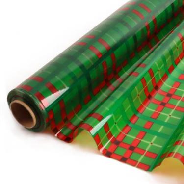 Imagem de Rolo de embalagem de celofane CMFYHM 86cm x 30m 3 Mil Christmas