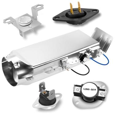 Imagem de Elemento de aquecimento da secadora DC97-14486A, adequado para Samsung DVE50R5200W/A3 DV42H5200EP/A3 DV40J3000EW/A2 DVE50R5400V/A3 DV42H5200EW/A3 DVE45R6100C/A3 DVE500 M7450W/A3 DV48H7400EW/A2