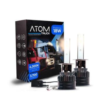 Imagem de Lâmpada LED ATOM Truck M7 4300K 6000K 24V Várias Bases, H1Y  4300K