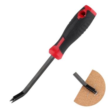 Imagem de Ferramenta de remoção de grampos resistente, elevador de grampeador de estofamento, extrator de unhas para tapete, madeira, piso, móveis, construção, pisos de madeira, levantador de grampos