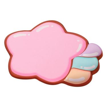 Imagem de Mouse pad com apoio de pulso Cute Star Shape, 20x24 cm, espuma viscoelástica