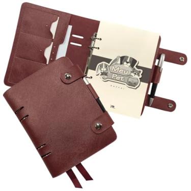 Imagem de Agenda Meu Pet 150-R Personalizada Raffai Couros