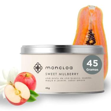 Imagem de Chá Branco Sweet Mulberry Moncloa Lata 45g
