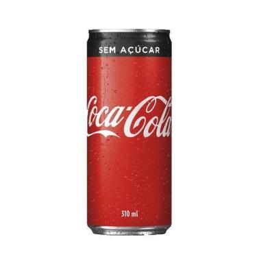 Imagem de Refrigerante Sem Açúcar Coca-Cola Lata 310ml
