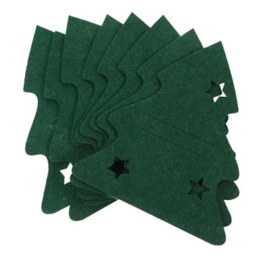 Imagem de 8 peças de porta-talheres de árvore de Natal, bolsas festivas para garfo de colher, adorável, acessório de festa de Natal, decoração de mesa para reuniões de férias