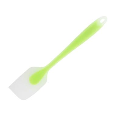 Imagem de ZJchao Espátula de Silicone Translúcido Calor Integrado Raspador Espalhador para Cozinhar Mistura Ferramentas de Cozinha Material de Silicone (Verde)