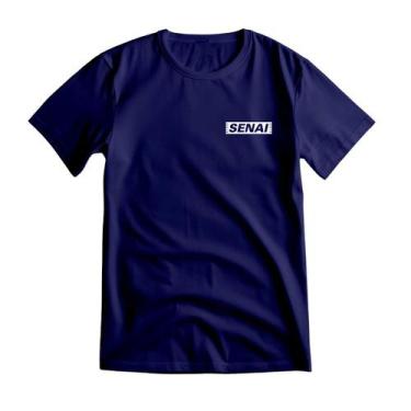 Imagem de 5 Camiseta Senai MG Qualificação Adulto Unissex E Babylook, Azul, XG