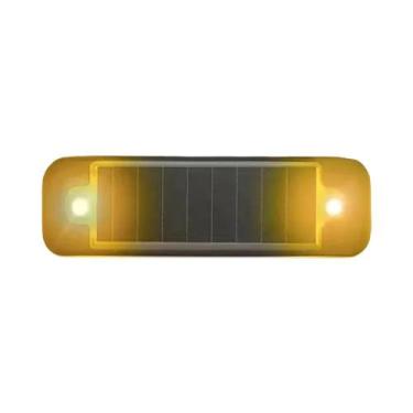 Imagem de Luz De Advertência Mini LED Solar Para Carro, Alarme Antifurto Sem Fio