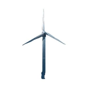 Imagem de Modelo De Gerador Eólico Elétrico Para Meninos, Blocos De Montar 844PC