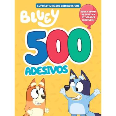 Imagem de Superatividades Com Adesivos - 500 Adesivos - Bluey - Vol. 1