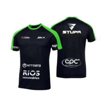 Imagem de Camiseta De Tênis Masculina De Verão Solta, Cor Sólida, Gola Redonda, 