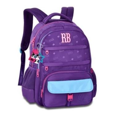 Imagem de Mochila Feminina Premium Rebecca Bonbon Jacquard com chaveiro-Feminino